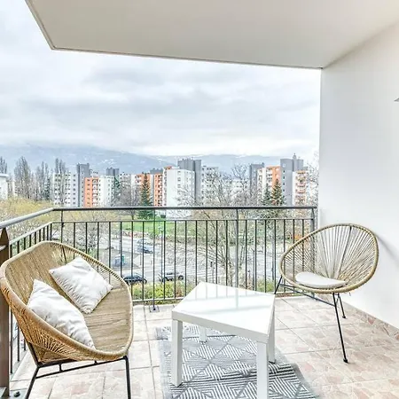 아파트 5min Alpexpo 4 Personnes Garage Prive Terrasse