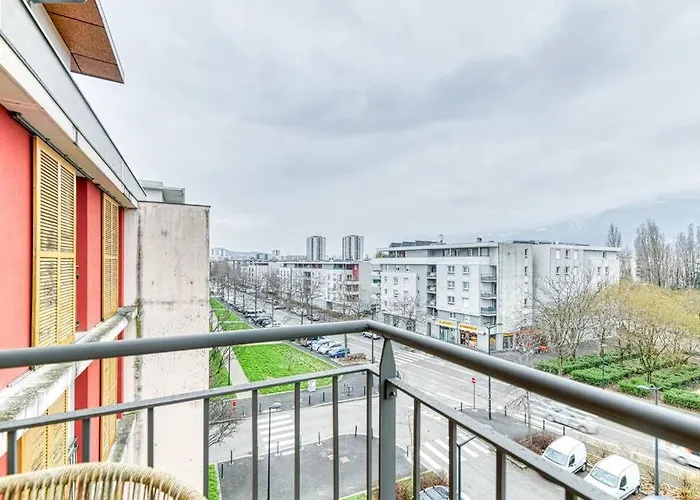 5min Alpexpo 4 Personnes Garage Prive Terrasse 아파트 *