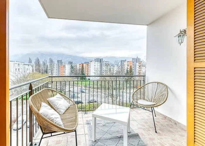 דירה 5min Alpexpo 4 Personnes Garage Prive Terrasse